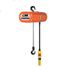 cm lodestar electric chain hoist with pendant control