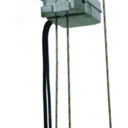 Minifor hoist showing bottom block