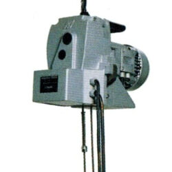 minifor portable electric hoist on a beam clamp