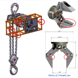 hot stab tool for Tiger sub sea chain block hoist