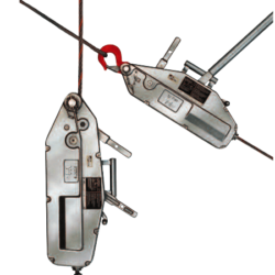 Yale wire rope cable pullers