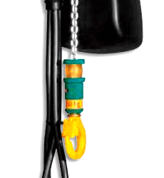 JDN mini air hoist with chain bag