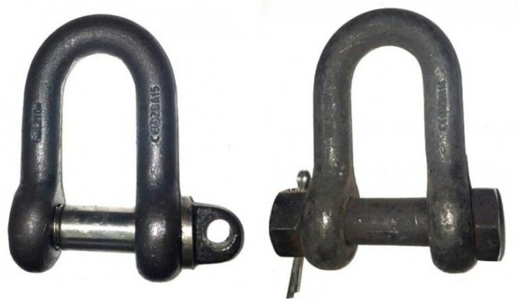 Large D Shackles | Buy Screw Pin or Large Safety Bolt D Shackles