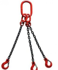 triple chain sling