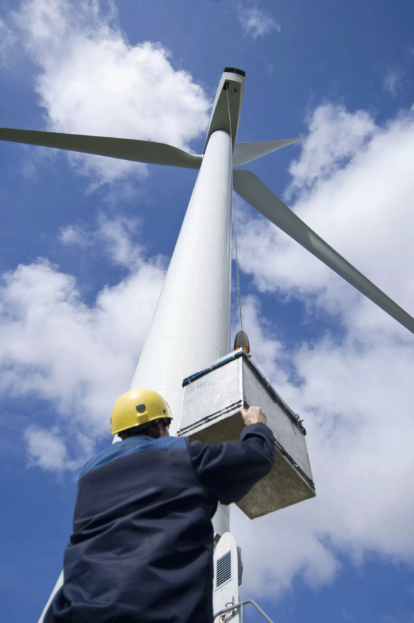 wind turbine electric hoist