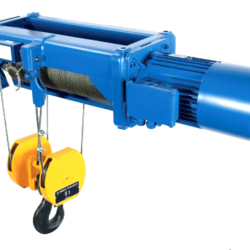 xm foot mounted wire rope hoist