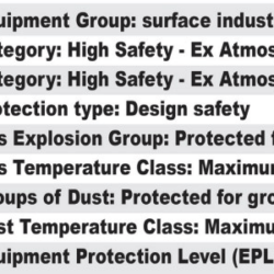 ATEX C4 manual chain hoist rating