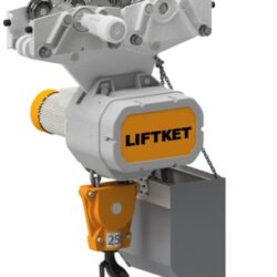 Liftket Power electric hoist 2 fall with double trolley