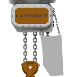 Liftket Power and B13 Electric Hoists 2 fall with chain container