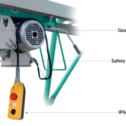 Imer G500 Gantry Hoist parts