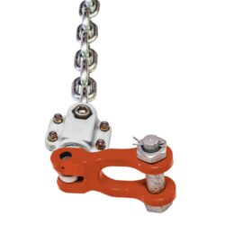 Adaptor Hoist Clevis Shackle angled