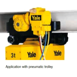 Yale CPA HD Air Hoist pneumatic trolley