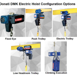 Donati DMK electric hoist configurations