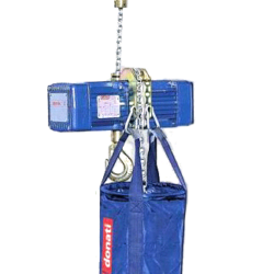 DMK electric hoist with climbing option